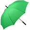 Зонт-трость Lanzer, светло-зеленый с логотипом в Санкт-Петербурге заказать по выгодной цене в кибермаркете AvroraStore