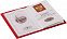 Обложка для паспорта Twill, красная с логотипом в Санкт-Петербурге заказать по выгодной цене в кибермаркете AvroraStore