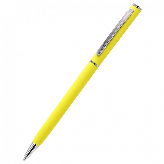 Ручка шариковая металлическая Tinny Soft - Желтый KK с логотипом в Санкт-Петербурге заказать по выгодной цене в кибермаркете AvroraStore