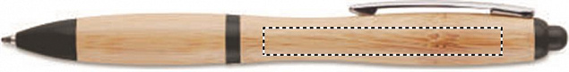 Ручка шариковая из бамбука и пл с логотипом в Санкт-Петербурге заказать по выгодной цене в кибермаркете AvroraStore