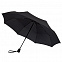 Складной зонт Gran Turismo, черный с логотипом в Санкт-Петербурге заказать по выгодной цене в кибермаркете AvroraStore