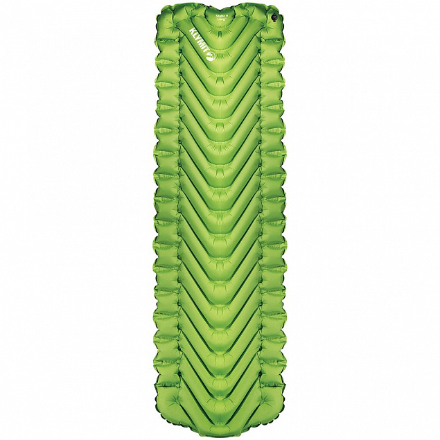 Надувной коврик Static V Long, зеленый с логотипом в Санкт-Петербурге заказать по выгодной цене в кибермаркете AvroraStore