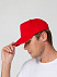 Бейсболка Promo, красная с логотипом в Санкт-Петербурге заказать по выгодной цене в кибермаркете AvroraStore