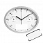 Часы настенные, INSERT3 с термометром и гигрометром, белые с логотипом в Санкт-Петербурге заказать по выгодной цене в кибермаркете AvroraStore