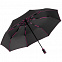 Зонт складной AOC Mini с цветными спицами, розовый с логотипом в Санкт-Петербурге заказать по выгодной цене в кибермаркете AvroraStore