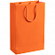 Пакет бумажный Porta M, оранжевый с логотипом в Санкт-Петербурге заказать по выгодной цене в кибермаркете AvroraStore
