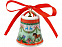 Новогодний колокольчик «Ретро» с логотипом в Санкт-Петербурге заказать по выгодной цене в кибермаркете AvroraStore