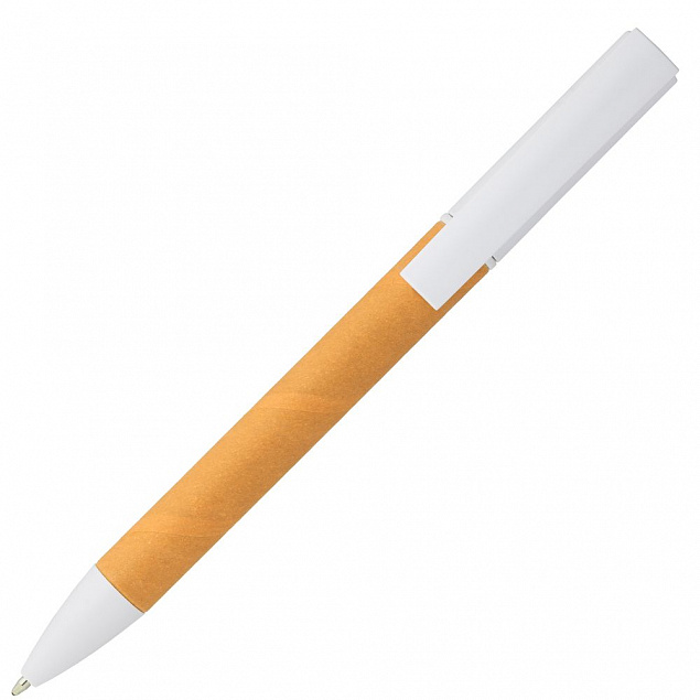Ручка шариковая Pinokio, оранжевая с логотипом в Санкт-Петербурге заказать по выгодной цене в кибермаркете AvroraStore