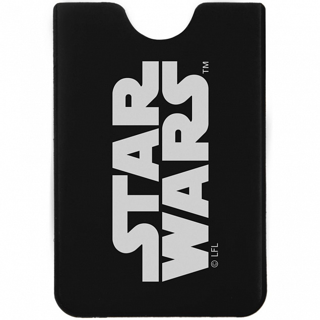 Чехол для карточки Star Wars, черный с логотипом в Санкт-Петербурге заказать по выгодной цене в кибермаркете AvroraStore