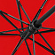 Зонт складной Fiber Magic, красный с логотипом в Санкт-Петербурге заказать по выгодной цене в кибермаркете AvroraStore