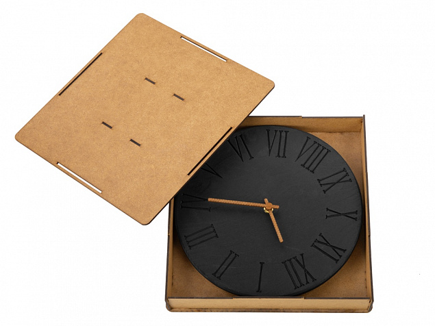 Часы деревянные «Magnus» с логотипом в Санкт-Петербурге заказать по выгодной цене в кибермаркете AvroraStore