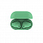 Наушники беспроводные с зарядным боксом TWS AIR SOFT, цвет мятный с логотипом в Санкт-Петербурге заказать по выгодной цене в кибермаркете AvroraStore
