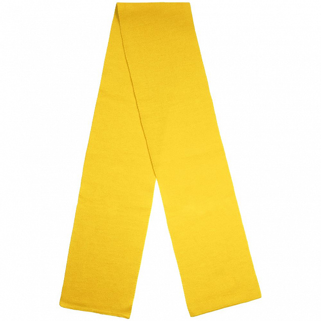 Шарф Urban Flow, желтый с логотипом в Санкт-Петербурге заказать по выгодной цене в кибермаркете AvroraStore