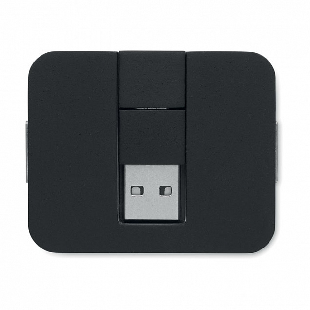 4-портовый USB-концентратор с к с логотипом в Санкт-Петербурге заказать по выгодной цене в кибермаркете AvroraStore