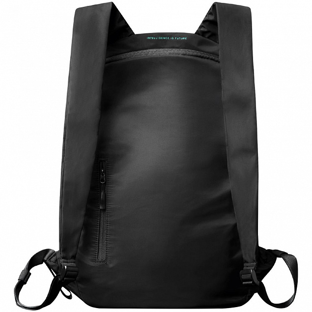 Рюкзак FlexPack Air, черный с логотипом в Санкт-Петербурге заказать по выгодной цене в кибермаркете AvroraStore