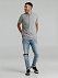 Рубашка поло мужская Virma Premium, серый меланж с логотипом в Санкт-Петербурге заказать по выгодной цене в кибермаркете AvroraStore