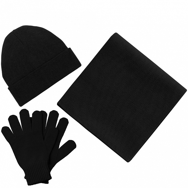 Перчатки Real Talk, черные с логотипом в Санкт-Петербурге заказать по выгодной цене в кибермаркете AvroraStore