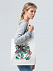 Холщовая сумка Floral, молочно-белая с логотипом в Санкт-Петербурге заказать по выгодной цене в кибермаркете AvroraStore