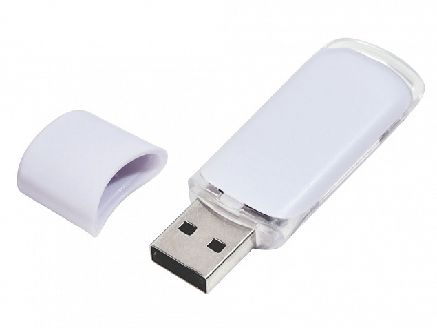 USB 2.0- флешка на 32 Гб с цветными вставками с логотипом в Санкт-Петербурге заказать по выгодной цене в кибермаркете AvroraStore
