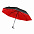 Зонт Glamour - Красный PP с логотипом в Санкт-Петербурге заказать по выгодной цене в кибермаркете AvroraStore
