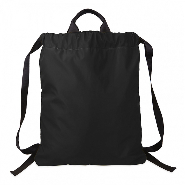 Рюкзак RUN new, черный, 48х40см, 100% полиэстер с логотипом в Санкт-Петербурге заказать по выгодной цене в кибермаркете AvroraStore