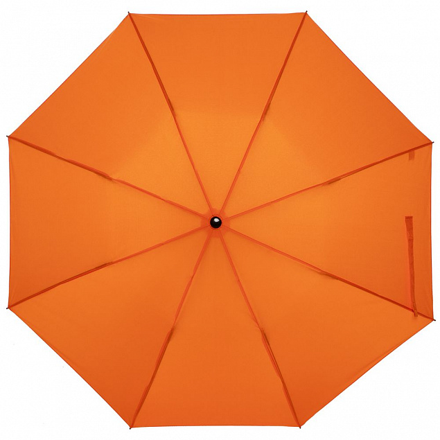 Зонт складной Rain Spell, оранжевый с логотипом в Санкт-Петербурге заказать по выгодной цене в кибермаркете AvroraStore