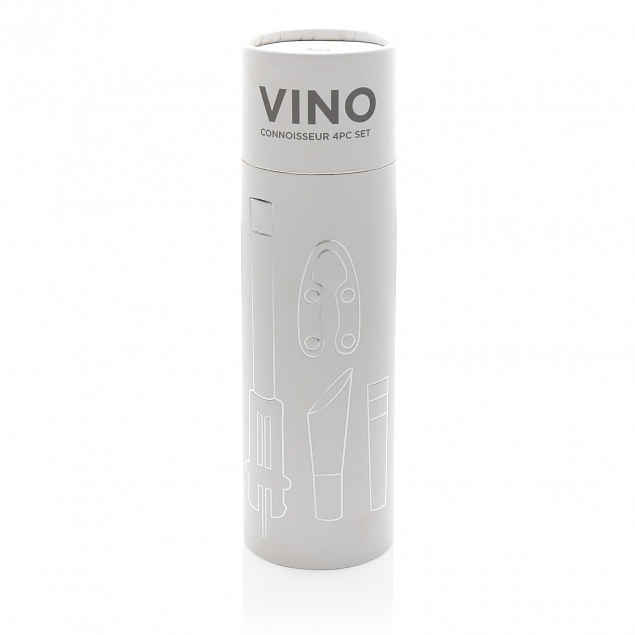 Профессиональный винный набор Vino, 4 шт. с логотипом в Санкт-Петербурге заказать по выгодной цене в кибермаркете AvroraStore