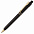 Ручка шариковая Raja Gold, черная с логотипом в Санкт-Петербурге заказать по выгодной цене в кибермаркете AvroraStore