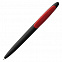 Ручка шариковая Prodir DS5 TRR-P Soft Touch, черная с красным с логотипом в Санкт-Петербурге заказать по выгодной цене в кибермаркете AvroraStore