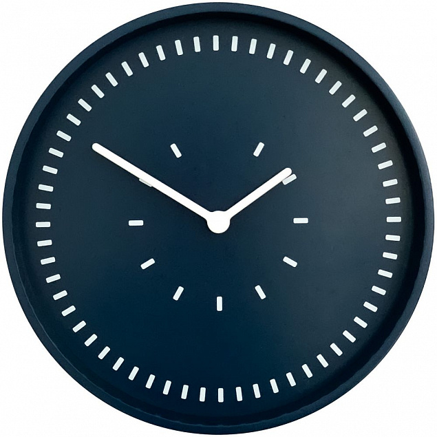 Часы настенные Tweet, синие с логотипом в Санкт-Петербурге заказать по выгодной цене в кибермаркете AvroraStore