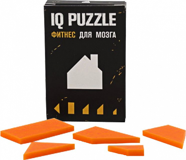 Головоломка IQ Puzzle, домик с логотипом в Санкт-Петербурге заказать по выгодной цене в кибермаркете AvroraStore
