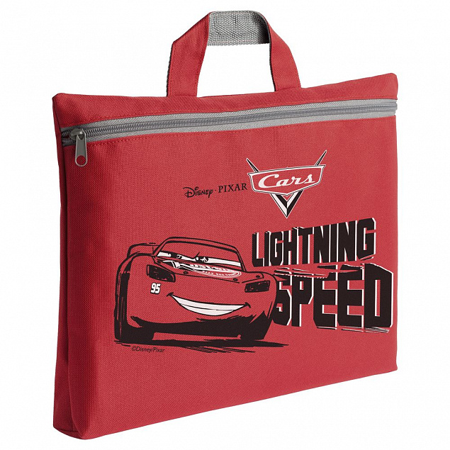 Сумка-папка Lightning McQueen, красная с логотипом в Санкт-Петербурге заказать по выгодной цене в кибермаркете AvroraStore