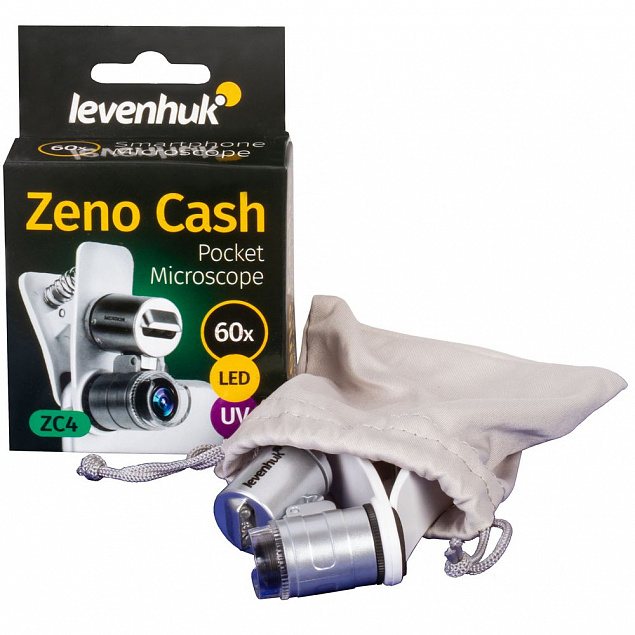 Карманный монокулярный микроскоп Zeno Cash ZC4 с логотипом в Санкт-Петербурге заказать по выгодной цене в кибермаркете AvroraStore