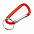 Карабин ZOKО, красный, алюминий с логотипом в Санкт-Петербурге заказать по выгодной цене в кибермаркете AvroraStore