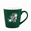 Керамическая кружка Sole, 350 ml, soft-touch, зеленая с логотипом в Санкт-Петербурге заказать по выгодной цене в кибермаркете AvroraStore