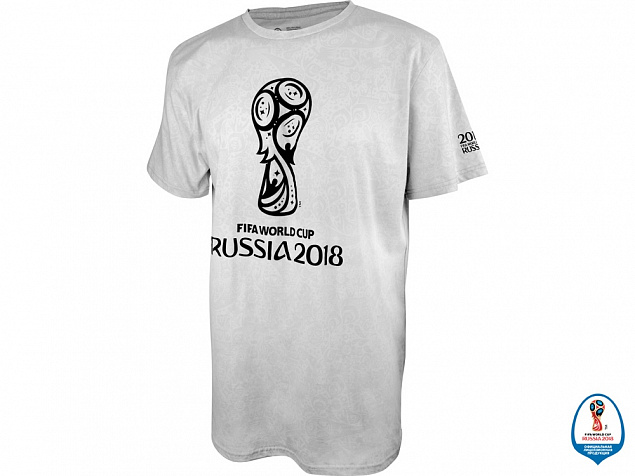 Футболка мужская 2018 FIFA World Cup Russia™ с логотипом в Санкт-Петербурге заказать по выгодной цене в кибермаркете AvroraStore