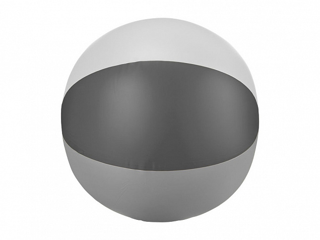 Мяч надувной пляжный Trias, серый с логотипом в Санкт-Петербурге заказать по выгодной цене в кибермаркете AvroraStore