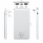 Внешний аккумулятор Bplanner Power 1 ST, софт-тач, 5000 mAh (белый) с логотипом в Санкт-Петербурге заказать по выгодной цене в кибермаркете AvroraStore