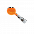 Ретрактор 4hand (оранжевый) с логотипом в Санкт-Петербурге заказать по выгодной цене в кибермаркете AvroraStore