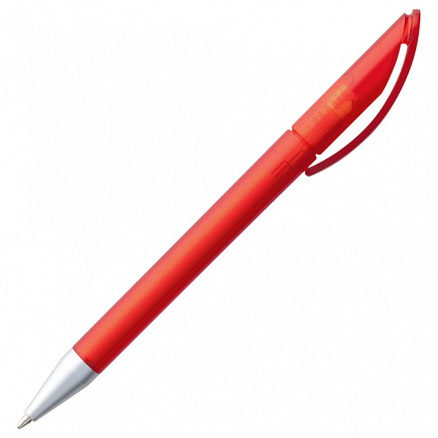 Ручка шариковая Prodir DS3 TFS, красная с логотипом в Санкт-Петербурге заказать по выгодной цене в кибермаркете AvroraStore