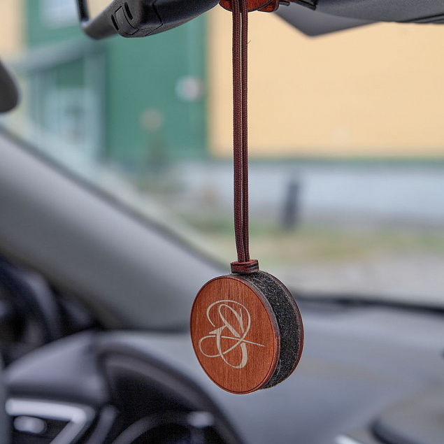 Ароматизатор в машину Sentir, коричневый, ледяной фрукт с логотипом в Санкт-Петербурге заказать по выгодной цене в кибермаркете AvroraStore