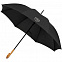 Зонт-трость «СКА», черный с логотипом в Санкт-Петербурге заказать по выгодной цене в кибермаркете AvroraStore