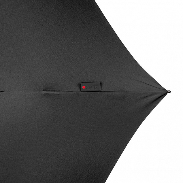 Зонт складной TS220 с безопасным механизмом, черный с логотипом в Санкт-Петербурге заказать по выгодной цене в кибермаркете AvroraStore