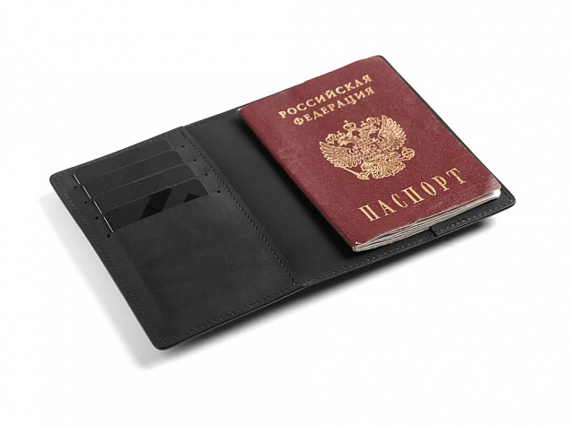Обложка для паспорта «Нит» с логотипом в Санкт-Петербурге заказать по выгодной цене в кибермаркете AvroraStore