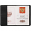 Обложка для паспорта dotMODE, черная с логотипом в Санкт-Петербурге заказать по выгодной цене в кибермаркете AvroraStore