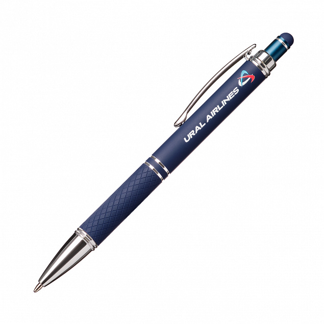 Шариковая ручка Alt, синий с логотипом в Санкт-Петербурге заказать по выгодной цене в кибермаркете AvroraStore