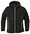 Куртка софтшелл мужская SKYRUNNING, черная с логотипом в Санкт-Петербурге заказать по выгодной цене в кибермаркете AvroraStore
