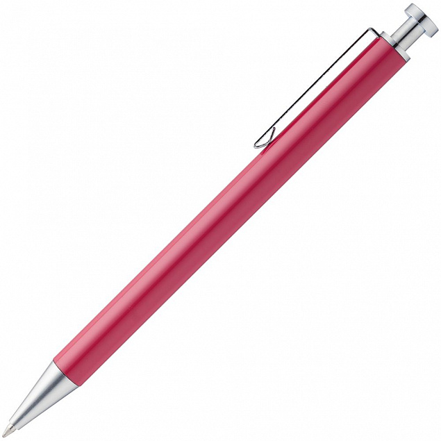 Ручка шариковая Attribute, розовая с логотипом в Санкт-Петербурге заказать по выгодной цене в кибермаркете AvroraStore