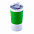 Термокружка вакуумная 'Funny" белая, синяя, силикон с логотипом в Санкт-Петербурге заказать по выгодной цене в кибермаркете AvroraStore