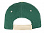 Бейсболка New Castle 6-ти панельная, зеленый/натуральный с логотипом в Санкт-Петербурге заказать по выгодной цене в кибермаркете AvroraStore